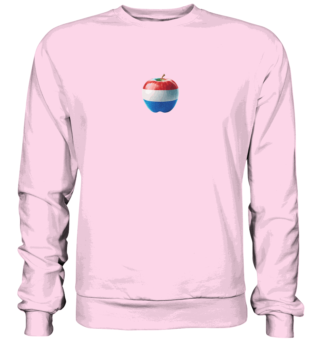 Fußball EM France Apfel - Basic Sweatshirt