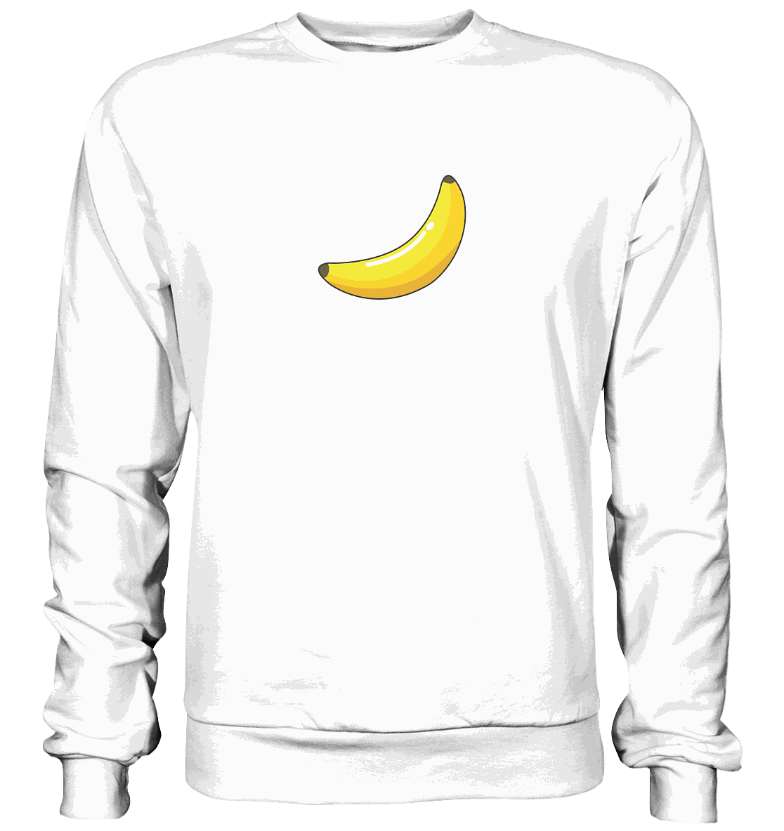 Fruit gelber Bananen-Pulli - yellow Banana