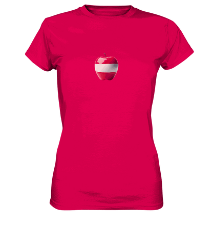 Fußball EM Austria Apfel - Ladies Premium Shirt