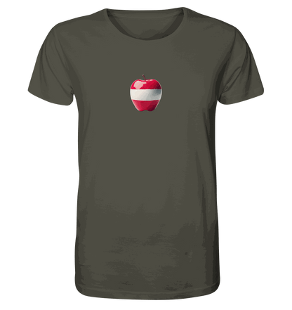 Fußball EM Austria Apfel - Organic Shirt
