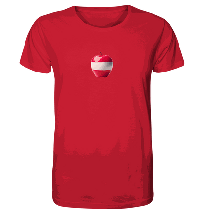 Fußball EM Austria Apfel - Organic Shirt