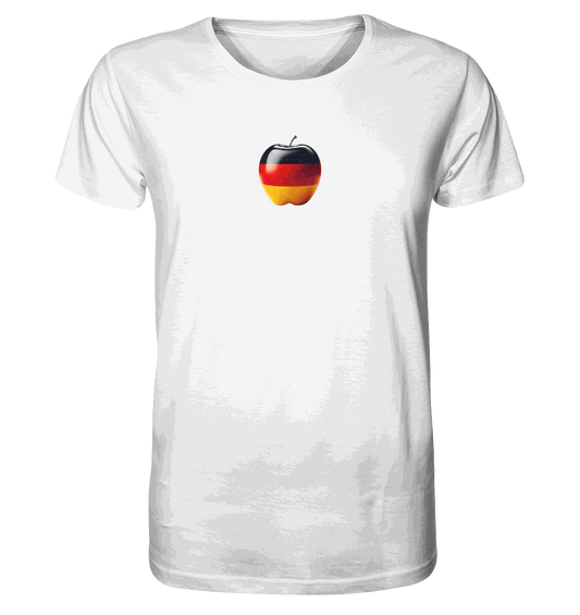 Fußball EM Deutschland Apfel - Organic Shirt
